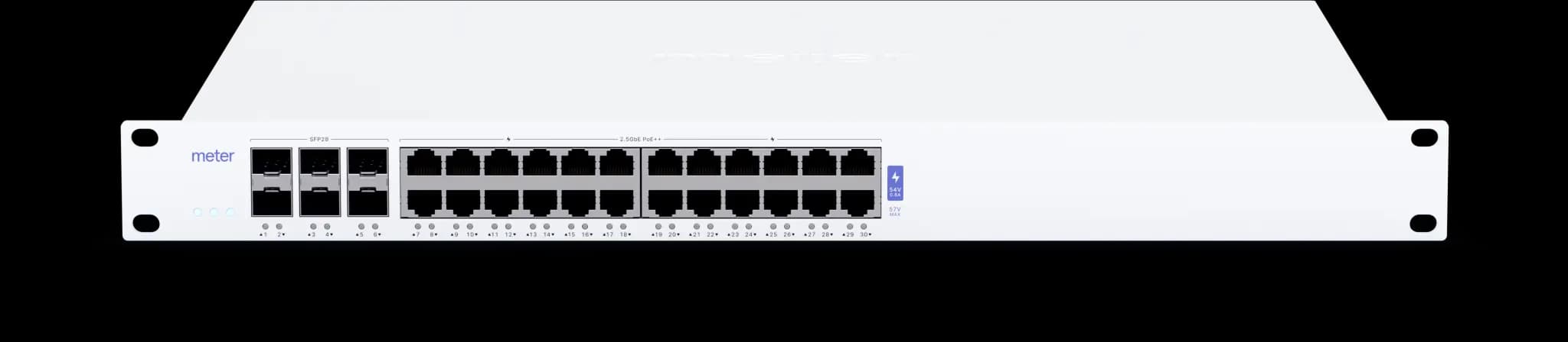 Meter S1: Access Switch, 24-Port PoE++ mGig